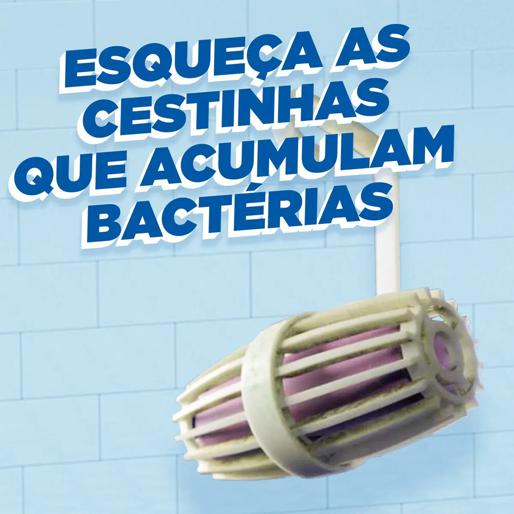 Desodorizador de Vaso Sanitario Pato Gel Adesivo 2 Refis Marine 12 Discos