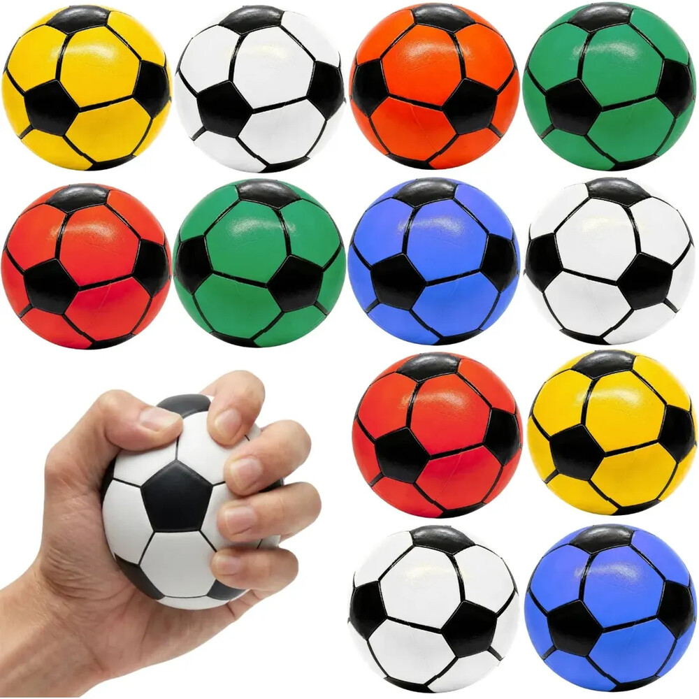 Kit 12 Squishy Bolinha Anti Stres Bola Massagem Fisioterapia