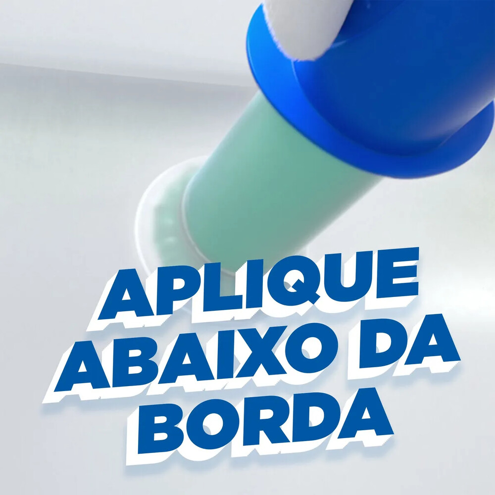 Desodorizador de Vaso Sanitario Pato Gel Adesivo 2 Refis Marine 12 Discos