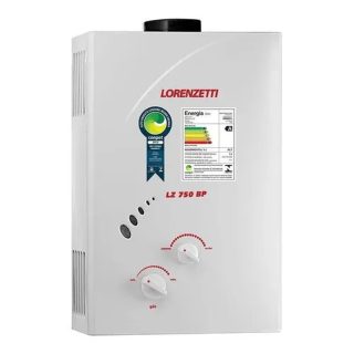Aquecedor De Água a Gás - Lorenzetti LZ750BP Glp Vazão 7,0L